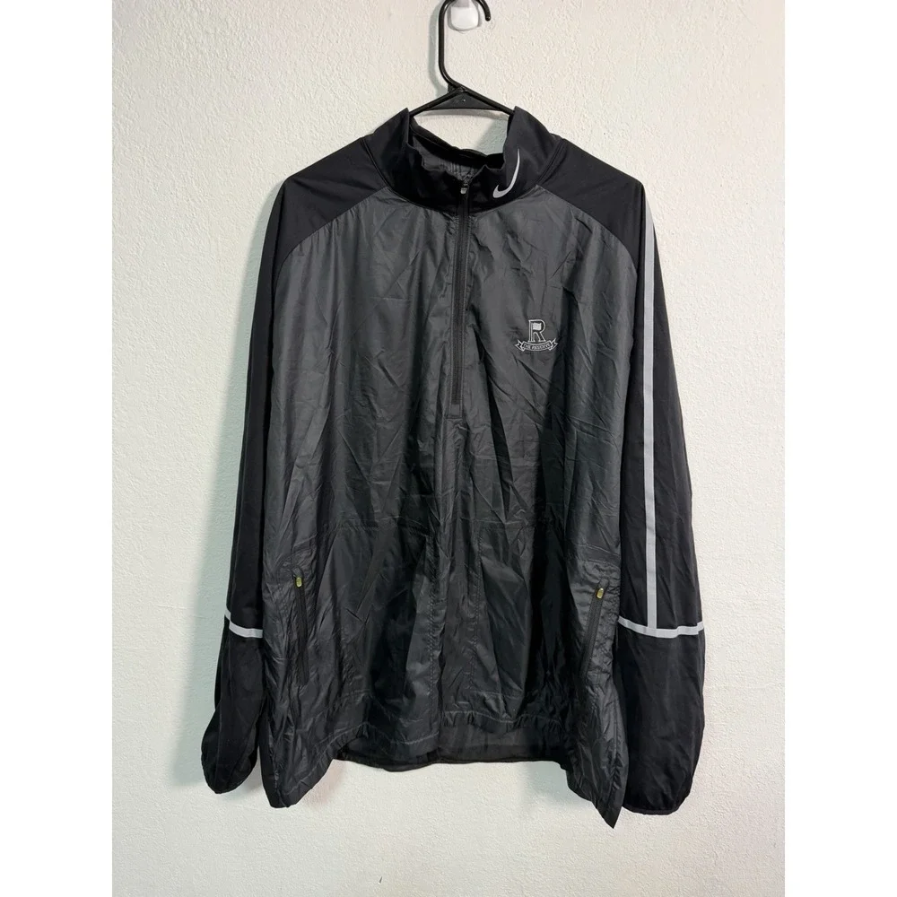 Nike Golf Windbreaker Pullover‎ 1/4 Zip Mens Size 3XL Golf Zip Pockets